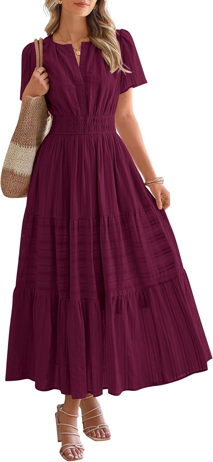Ava | Elegant flowy maxi dress