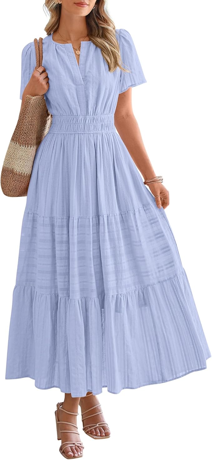 Ava | Elegant flowy maxi dress