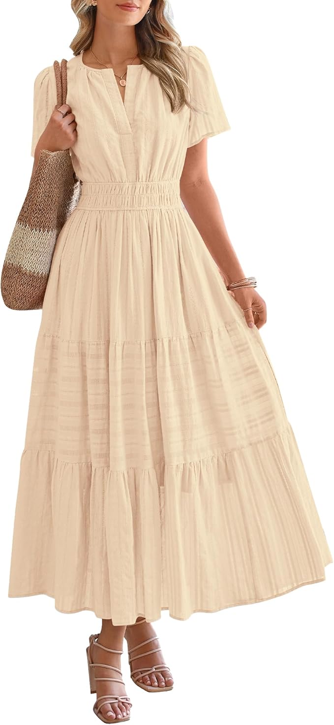 Ava | Elegant flowy maxi dress