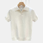 Foxi - Men's Slim Fit Polo Shirt, Cotton Summer Top