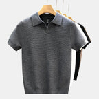 Foxi - Men's Slim Fit Polo Shirt, Cotton Summer Top