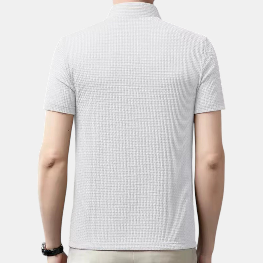 Foxi - Men's Short Sleeve Shirt, Business Casual Fit