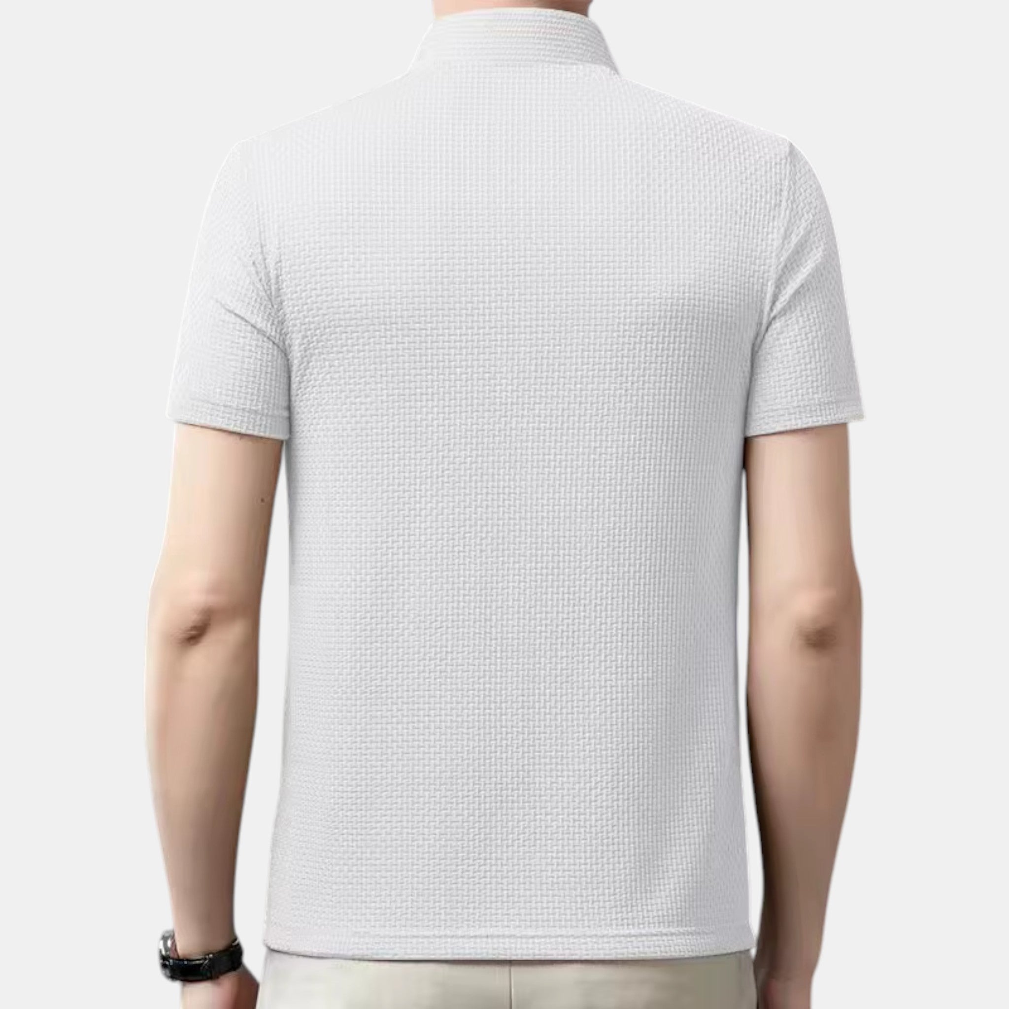 Foxi - Men's Short Sleeve Shirt, Business Casual Fit