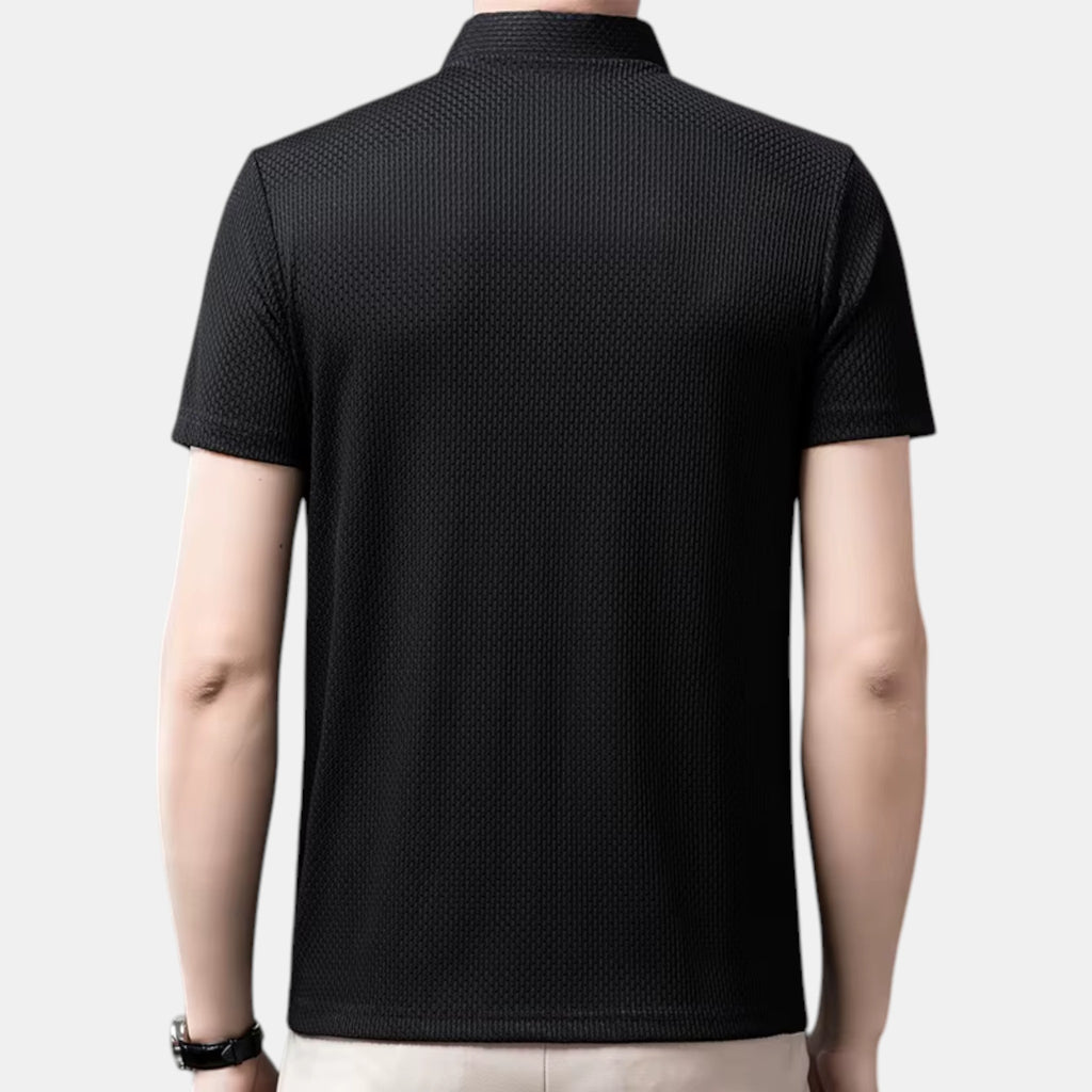 Foxi - Men's Short Sleeve Shirt, Business Casual Fit