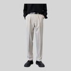 Foxi - Men's Loose Fit Trousers Straight Casual Pants